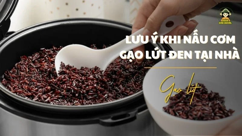 Hướng dẫn cách nấu gạo lứt đen giảm cân tại nhà