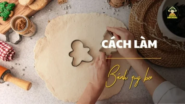 cách làm bánh quy bơ bằng nồi chiên không dầu