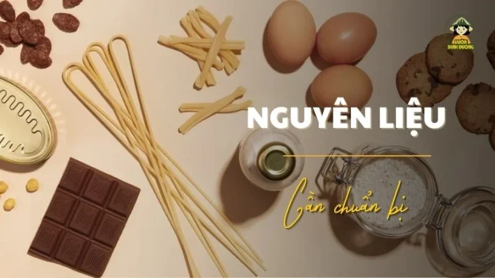 nguyên liệu chuẩn bị khi làm bánh