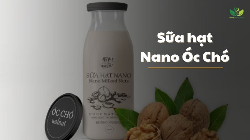 Sữa hạt nano óc chó