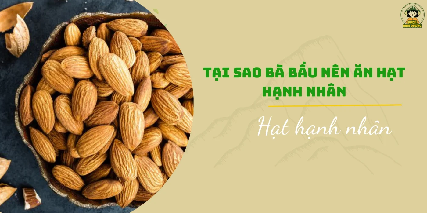 Tại sao bà bầu nên ăn hạt hạnh nhân