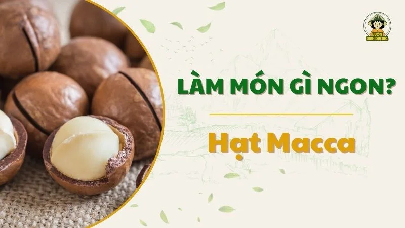 Làm món gì ngon với hạt macca