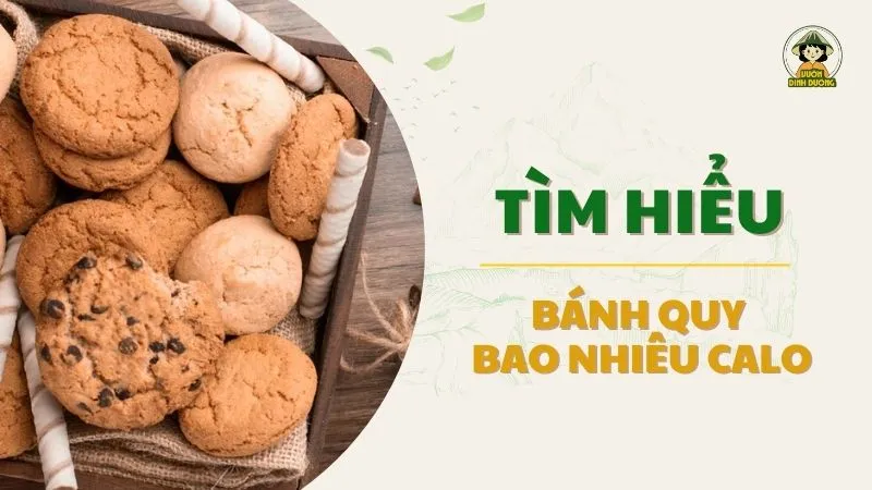 tìm hiểu bánh quy bao nhiêu calo