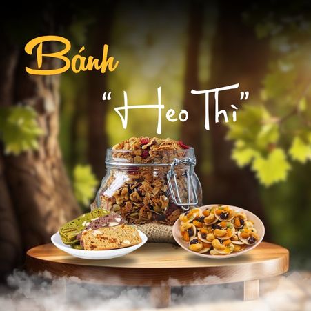 Bánh healthy vườn dinh dưỡng